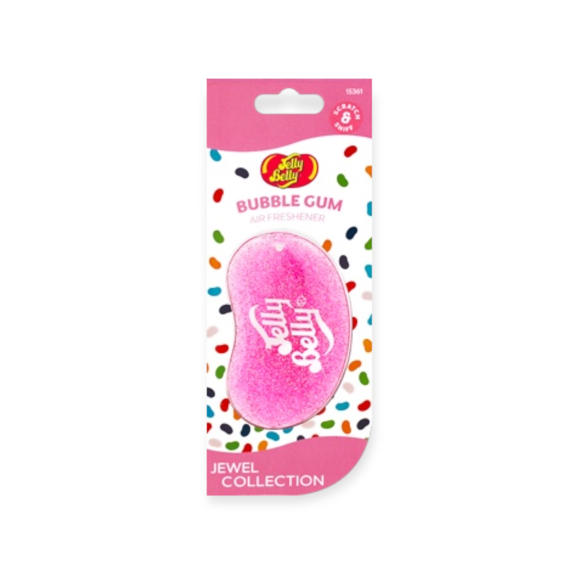 Jelly Belly Car Air Freshener 3D - Bubblegum