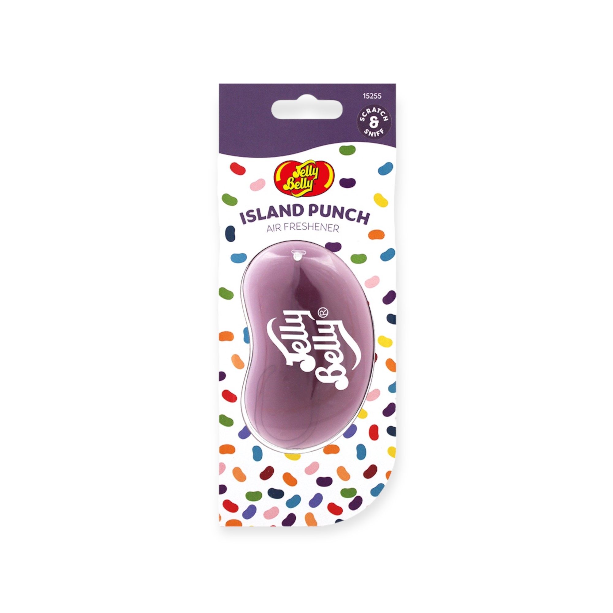 Jelly Belly Car Air Freshener 3D - Island Punch