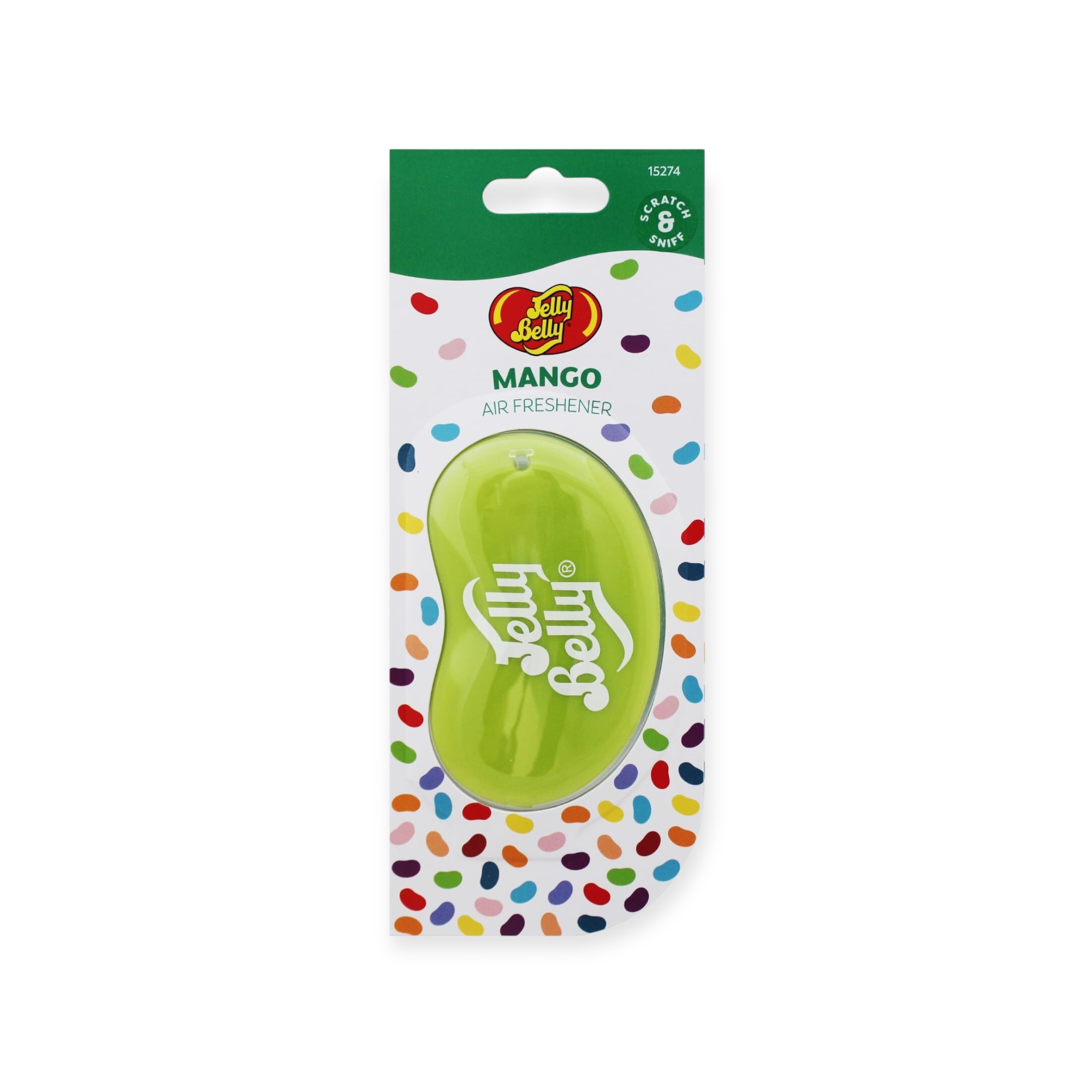 Jelly Belly Car Air Freshener 3D - Mango